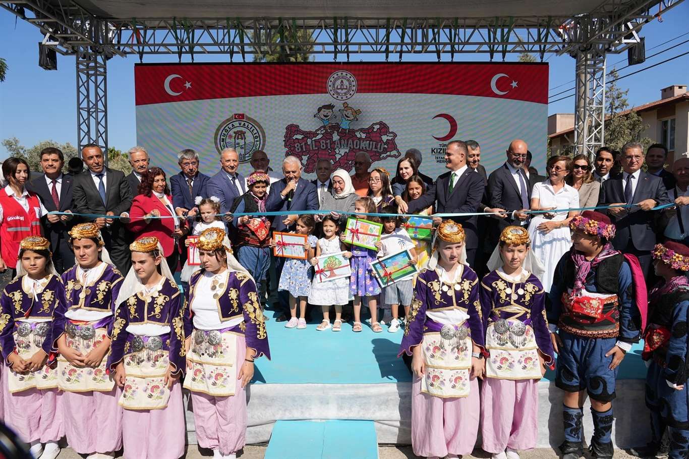    Dalaman'da Orhan Gürün Kızılay Anaokulu açıldı haberi